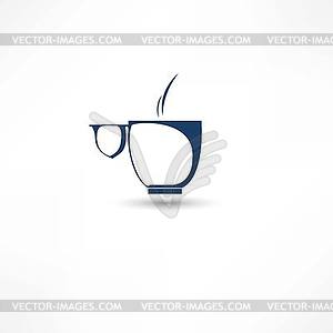 Coffee icon - vector image