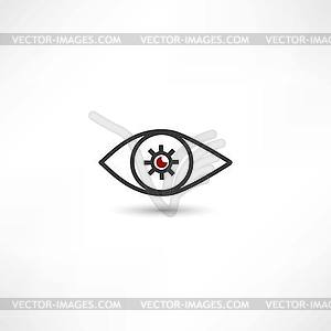 Eye icon - vector image