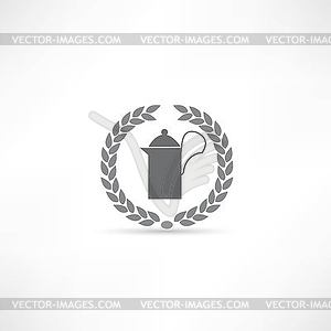 Kettle icon - vector clipart