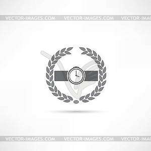 Time icon - vector EPS clipart