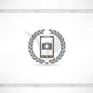 Phone icon - vector image