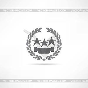 Star icon - stock vector clipart