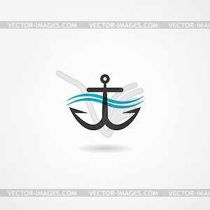 Anchor icon - vector clip art