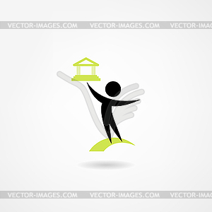 House icon - vector clipart