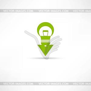 Bulbs icon - vector clipart / vector image