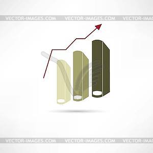 Books icon - vector clipart / vector image