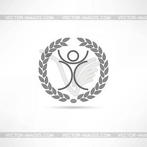 Men icon - vector clipart