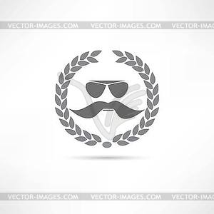 Police icon - vector clipart / vector image