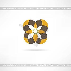 Abstraction icon - vector image