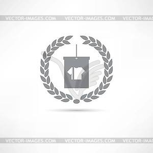 Shopping icon - vector clipart