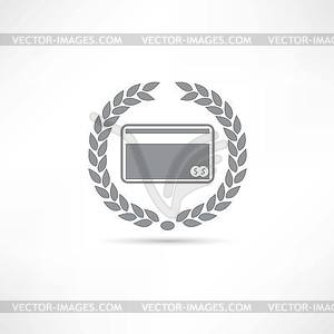 Money icon - royalty-free vector image