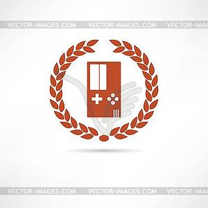 Games icon - vector image