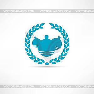 New Year icon - vector clipart