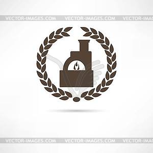 Bakery icon - vector clip art