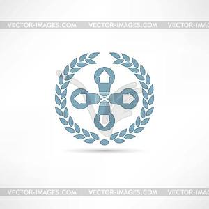 Bulbs icon - vector image
