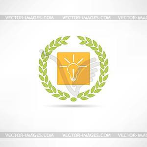 Bulbs icon - vector image