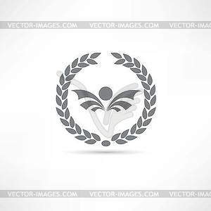 Abstraction icon - vector image