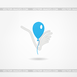 Balloon icon - vector clipart