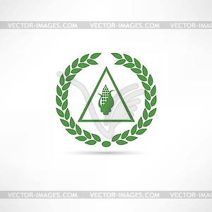 Corn icon - vector clip art