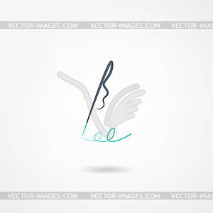 Pen icon - vector image