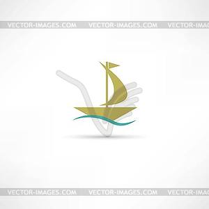 Sailfish icon - vector clipart