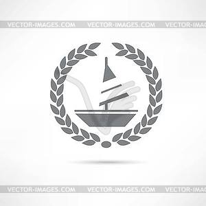 Sailfish icon - vector image