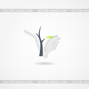 Tree icon - vector clipart