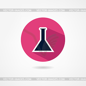Chemistry icon - vector clipart