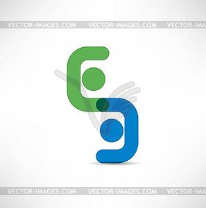 Handshake icon - vector clipart