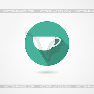 Cup icon - vector clip art