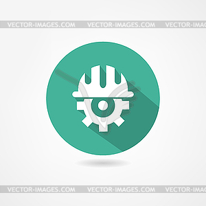 Engineer icon - vector clip art