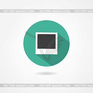 Photo icon - vector clipart