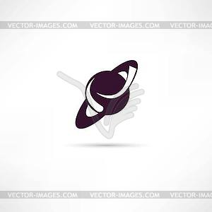 Planet icon - vector clipart