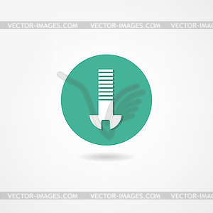 Bolt icon - vector clip art