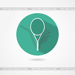 Tennis icon - vector clipart