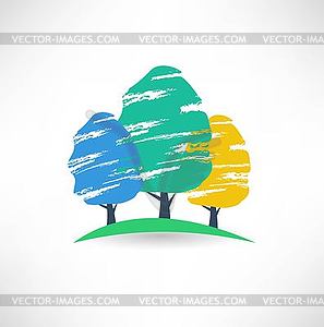 Tree icon - vector clip art