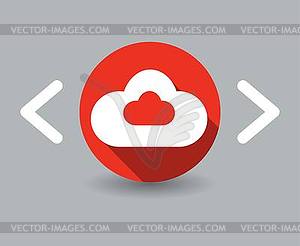 Cloudlet icon - vector clipart