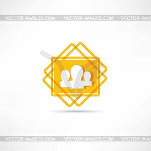 Значок сообщества - векторизованное изображение