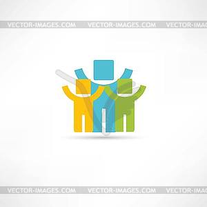 Forum icon - vector clipart