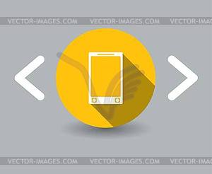 Phone icon - vector image