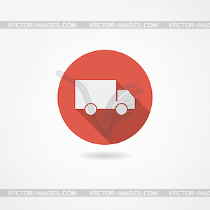 Автомобильная икона - векторный клипарт / векторное изображение