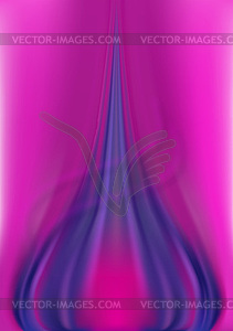 Abstract wavy pink blue mesh background - vector image