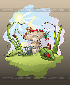 The Magic Flute - vector clip art