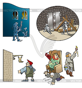 Middle Ages - vector image