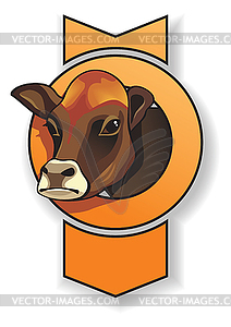 Cow - vector image