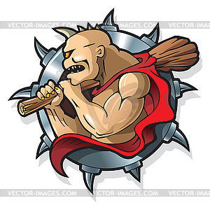 Myths: Cyclops - vector clip art