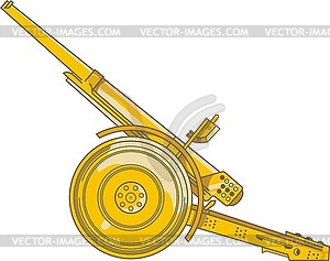 Artillery - vector image