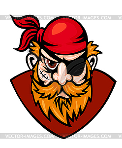 Danger buccaneer - vector image