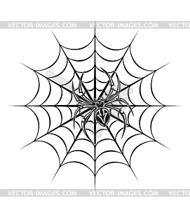 Spider tattoo - vector image