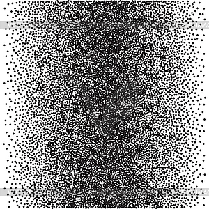 Abstract Gradient Halftone Dots Background - vector clip art